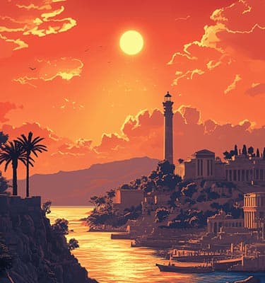 Alexandria 3D sound meditation experience - binaural audio journey