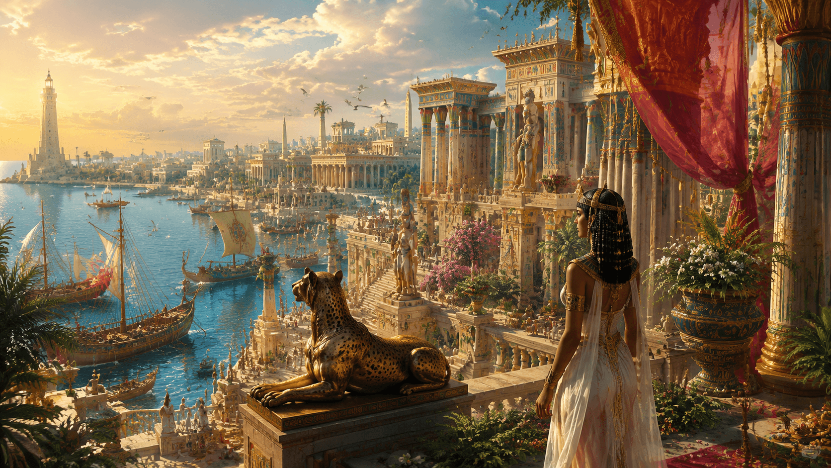 The Royal District of Cleopatra's Alexandria