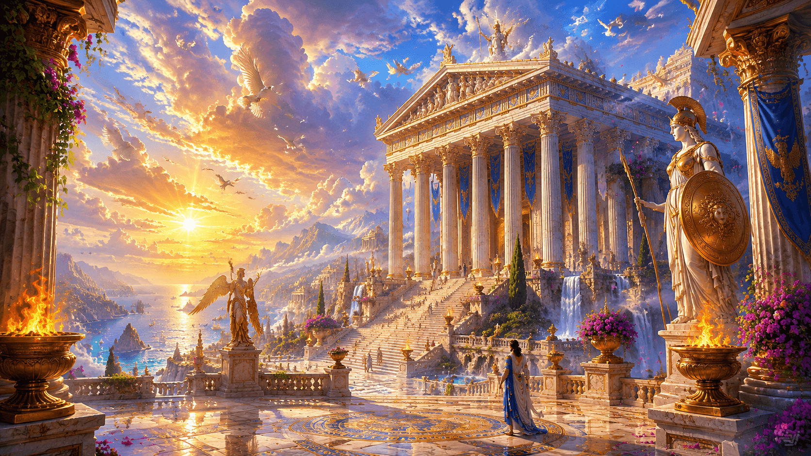 Zeus and the Structure of the Olympian Gods: How Ancient Greece Organised Its Divine Hierarchy, Temples, Rituals & Cosmic Order