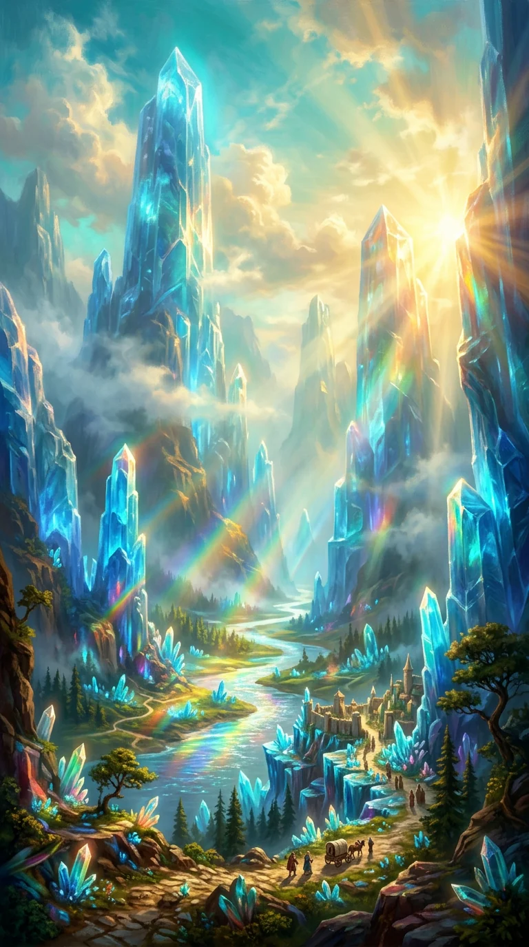 Crystal Mountains - Frozen Light Sanctuary