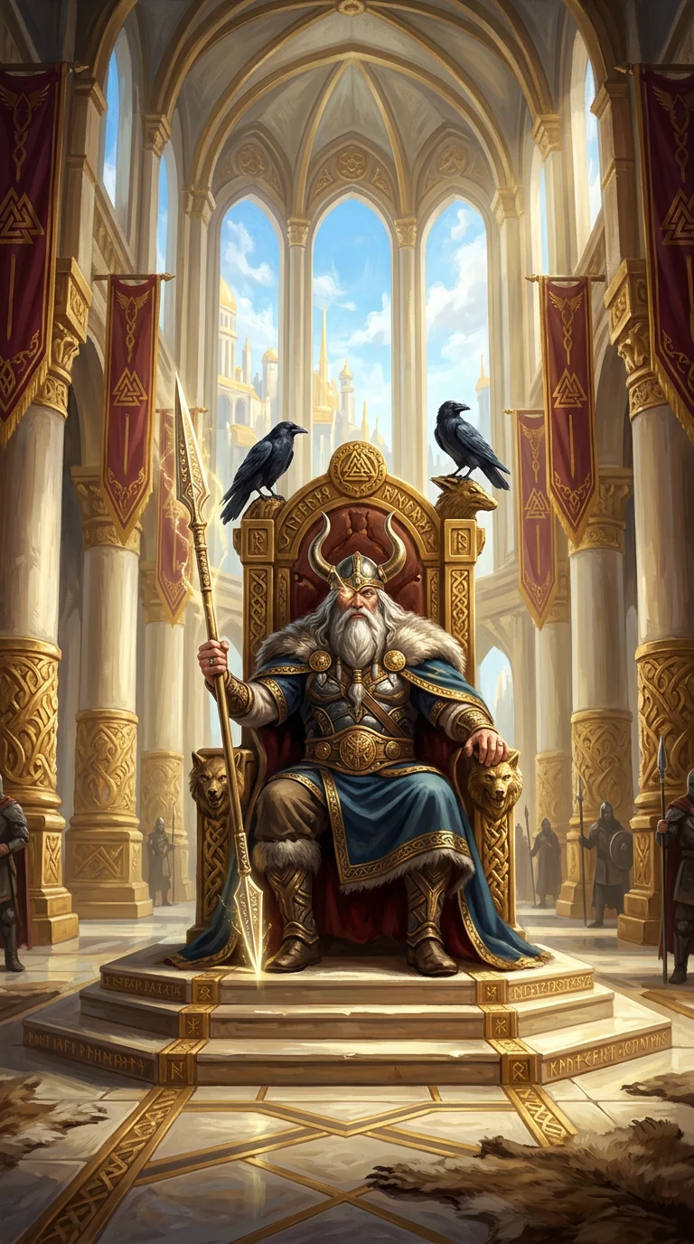 Odin in the Hall of Wisdom